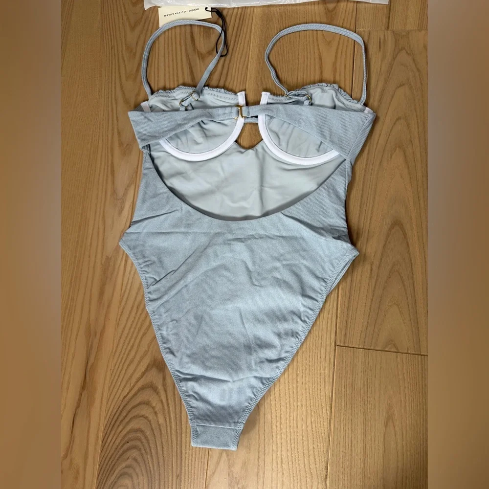 Montce Swim x Olivia Culpo One piece Swimsuit NWT Size S
